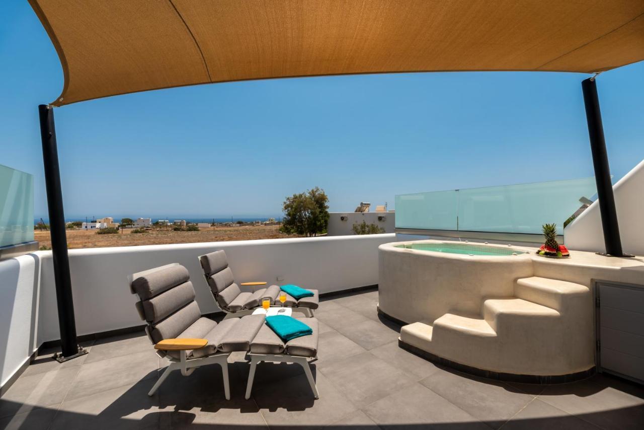 Modern Dome Homes Of Santorini بيريسا المظهر الخارجي الصورة