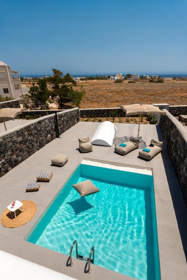 Modern Dome Homes Of Santorini بيريسا المظهر الخارجي الصورة